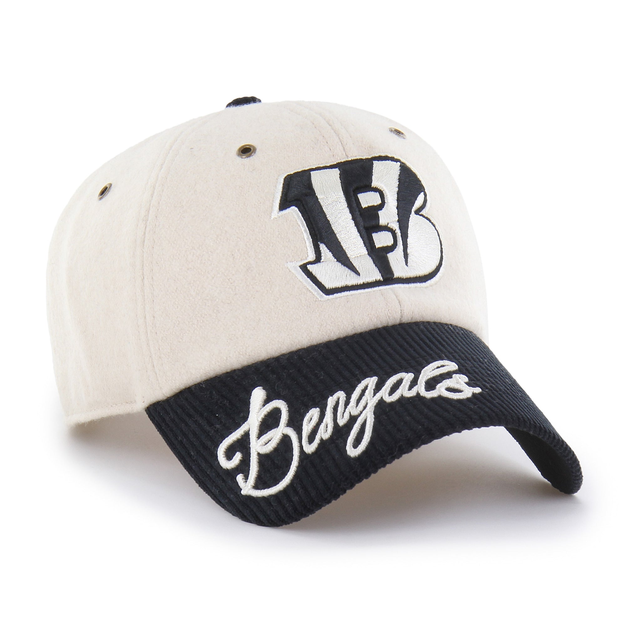 CINCINNATI BENGALS ROPE SCRIPT TWO TONE '47 WOMEN'S CLEAN UP
