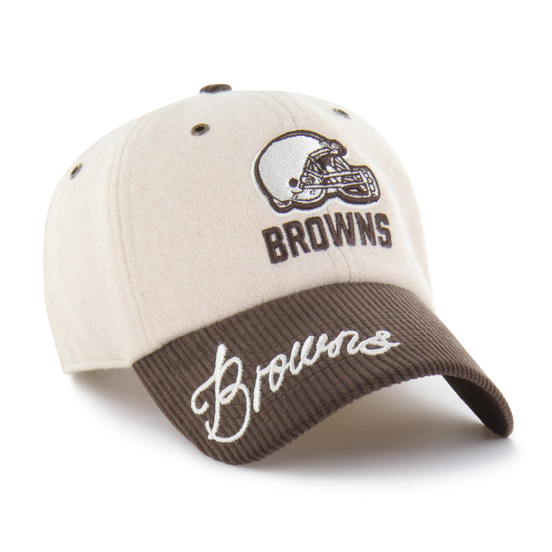 CLEVELAND BROWNS ROPE SCRIPT TWO TONE '47 WOMEN'S CLEAN UP