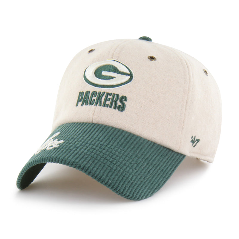 GREEN BAY PACKERS ROPE SCRIPT TWO TONE '47 WOMEN'S CLEAN UP