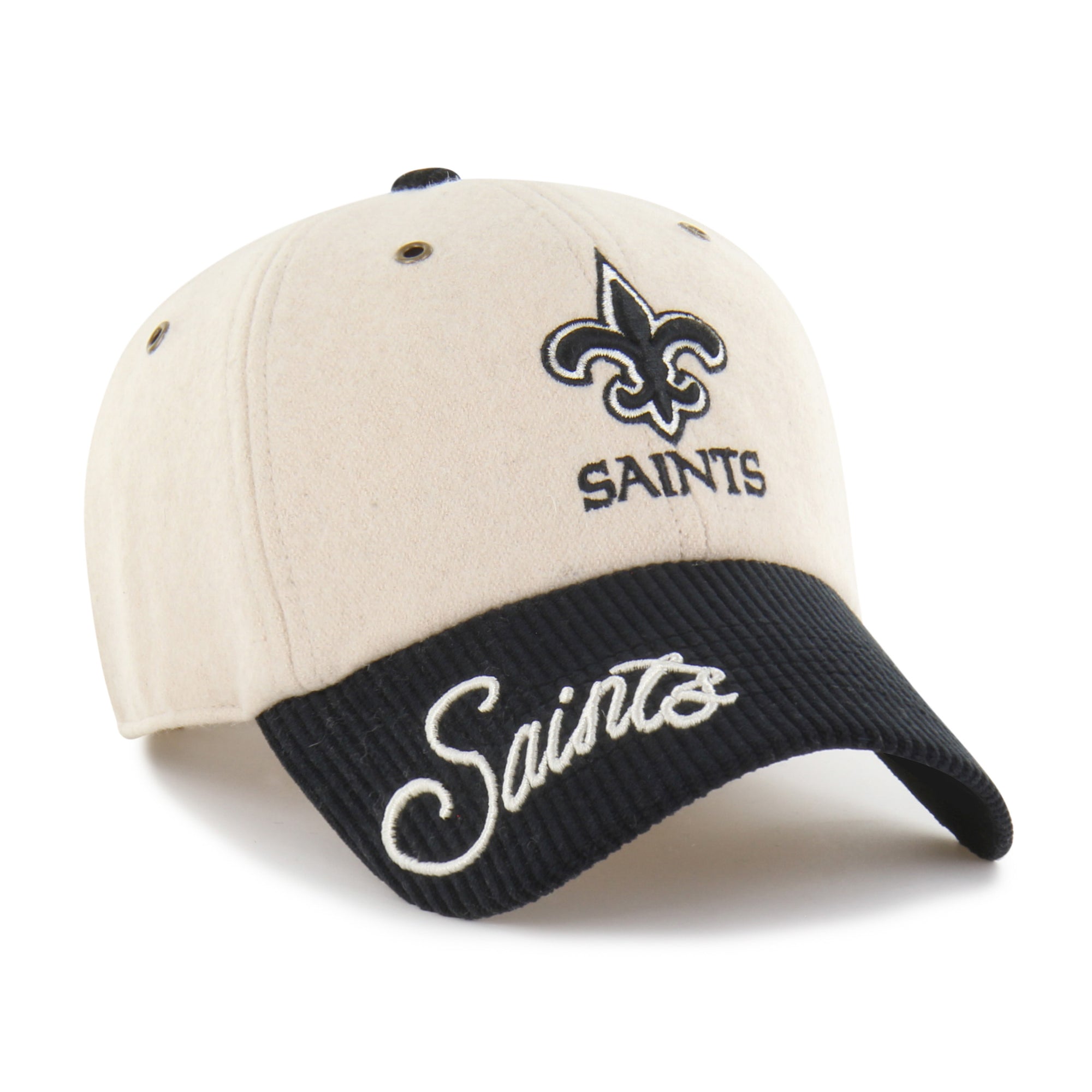 NEW ORLEANS SAINTS ROPE SCRIPT TWO TONE '47 WOMEN'S CLEAN UP