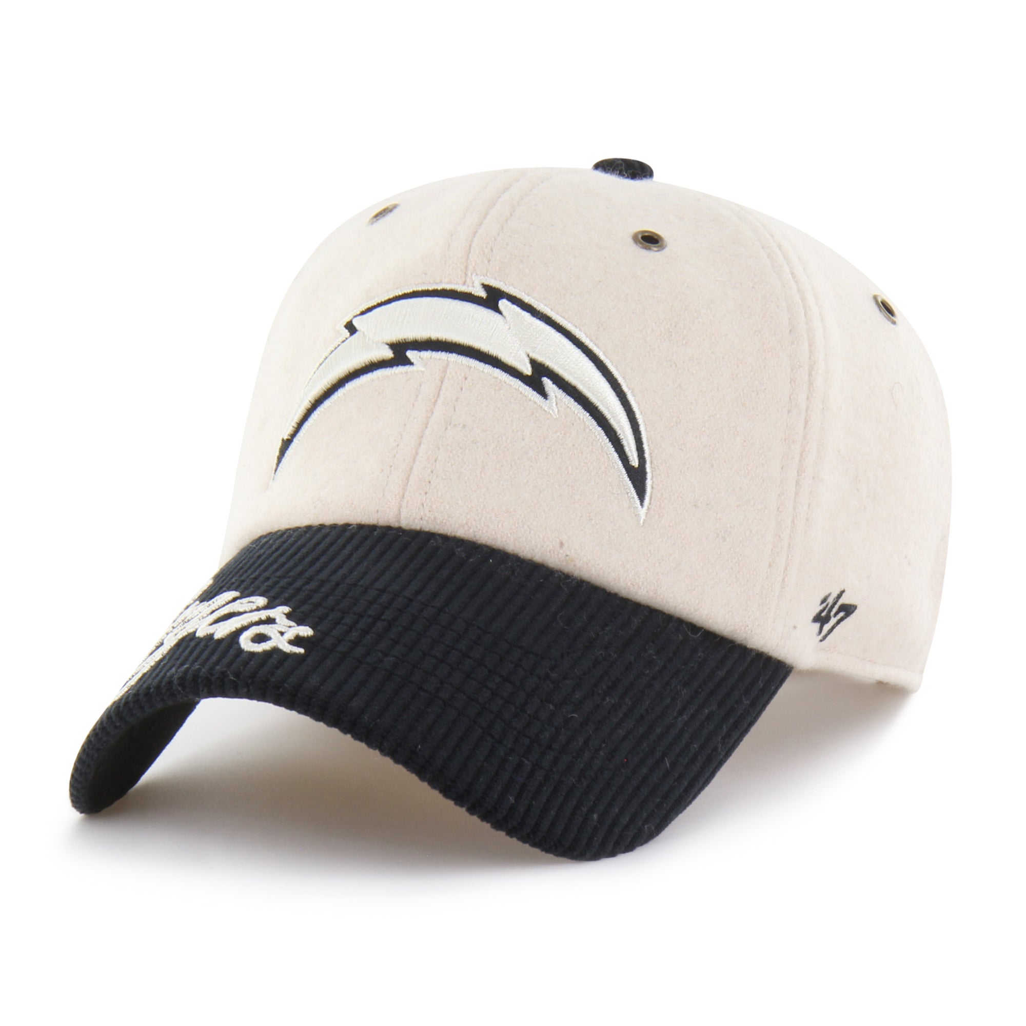 LOS ANGELES CHARGERS ROPE SCRIPT TWO TONE '47 WOMEN'S CLEAN UP