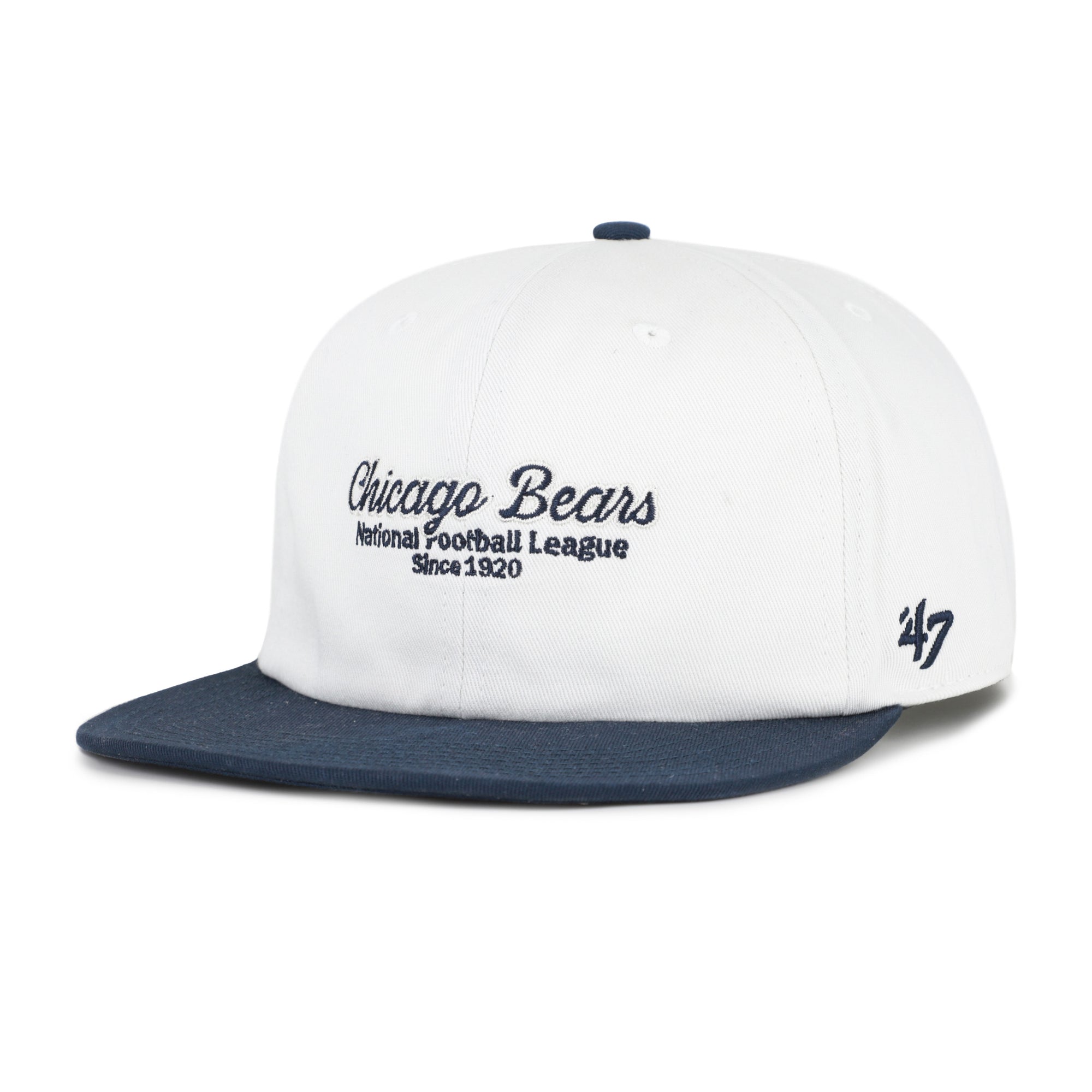 CHICAGO BEARS SCRIPT STACK '47 CAPTAIN RL RELAXED