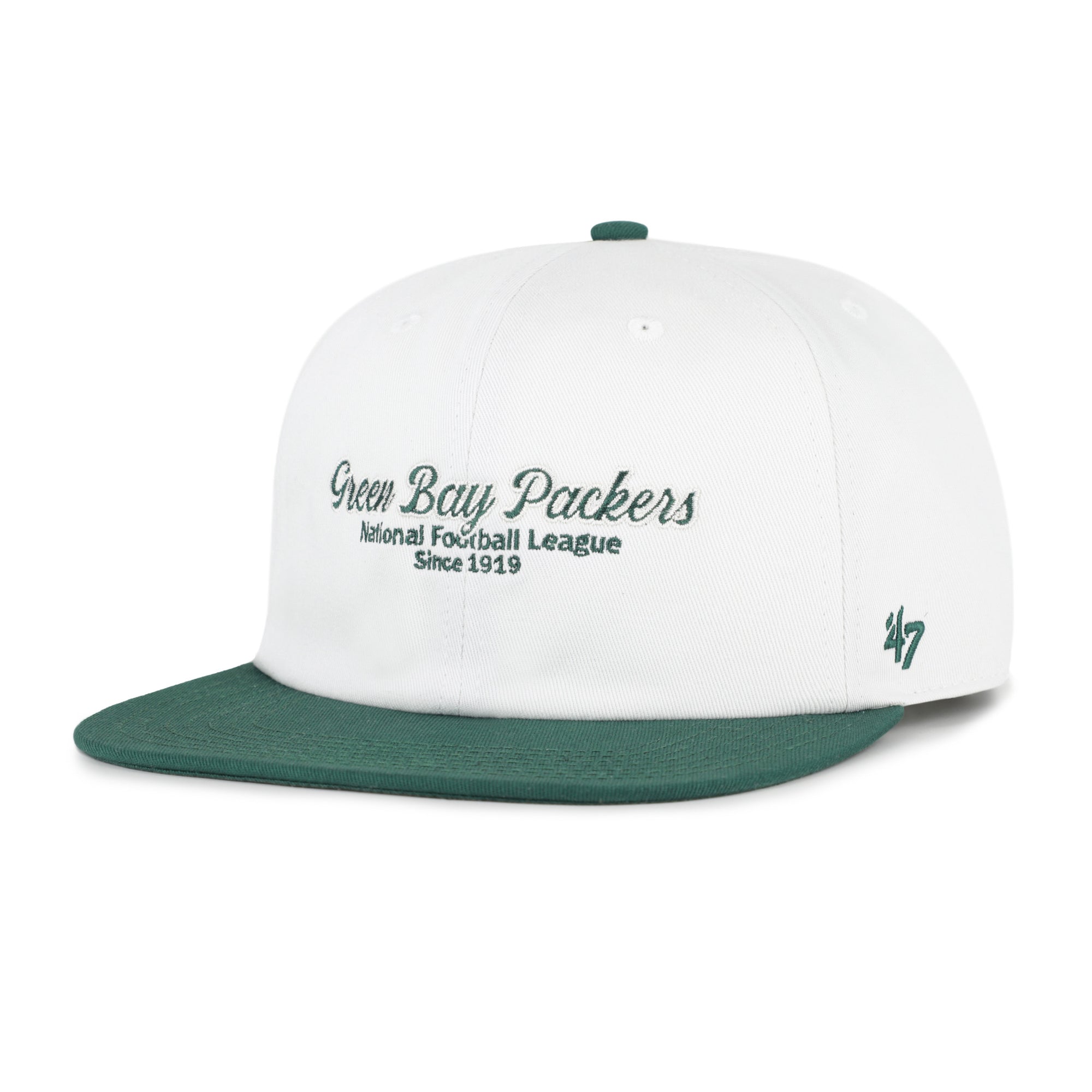 GREEN BAY PACKERS SCRIPT STACK '47 CAPTAIN RL RELAXED