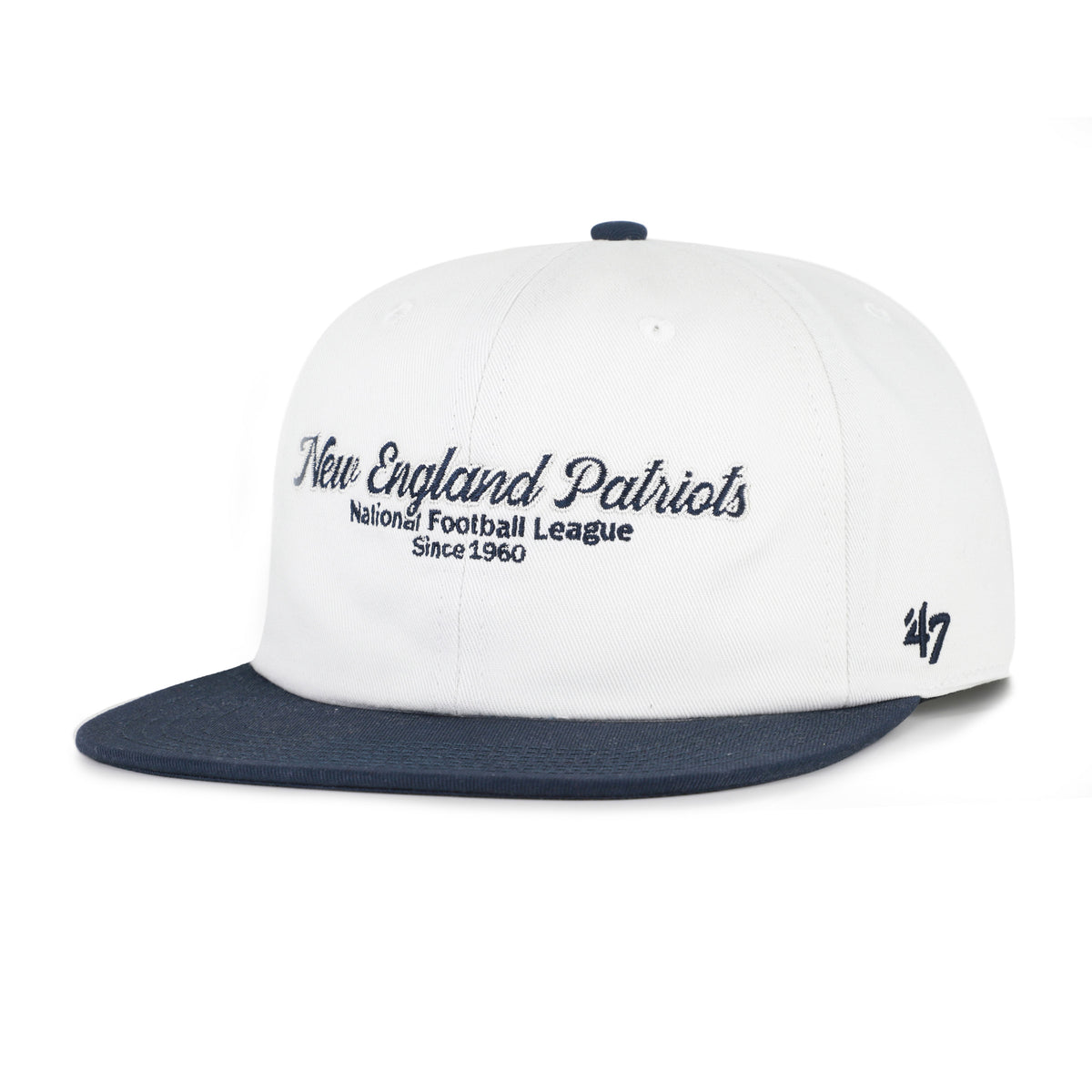 NEW ENGLAND PATRIOTS SCRIPT STACK '47 CAPTAIN RL RELAXED