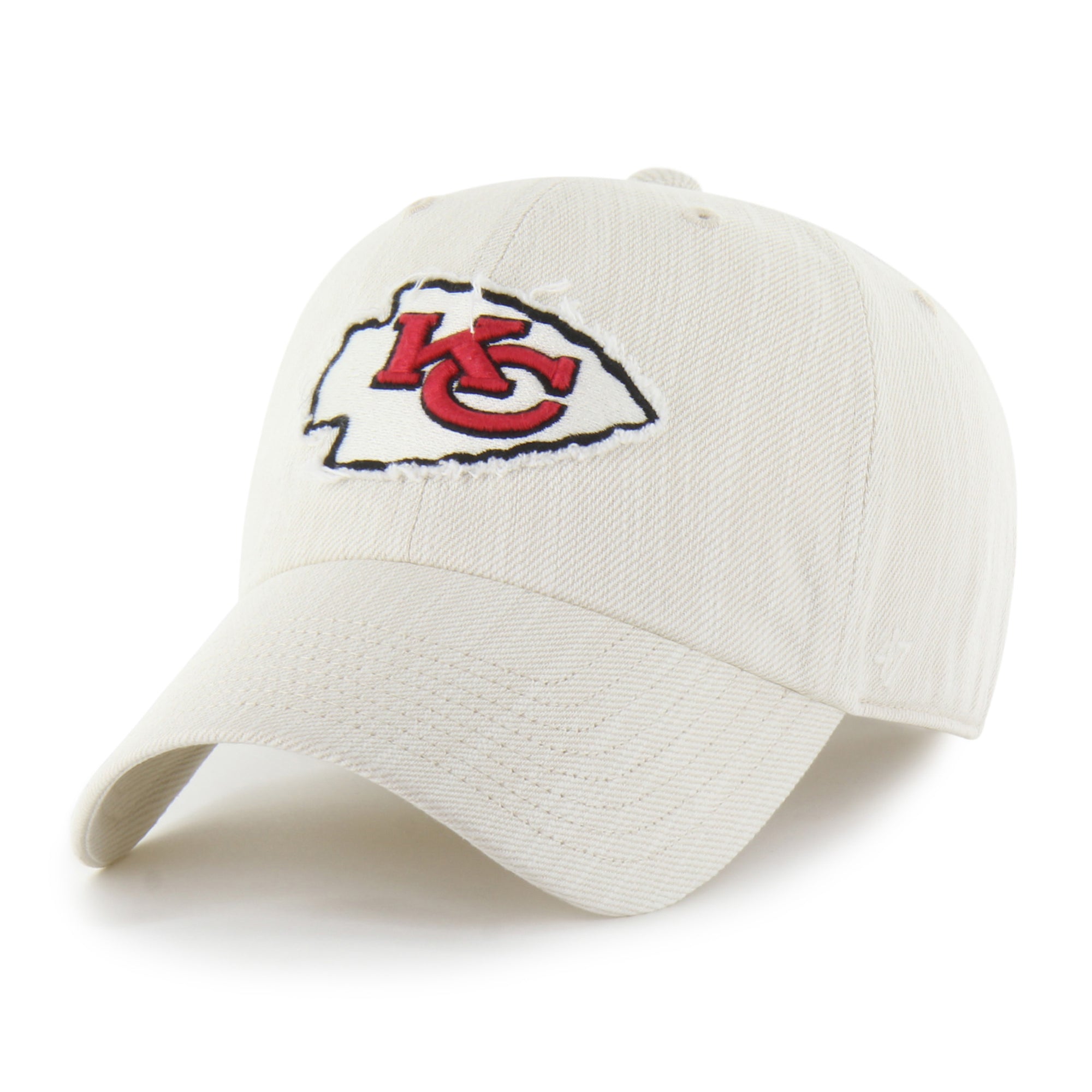 KANSAS CITY CHIEFS SLUB TWILL 47 CLEAN UP