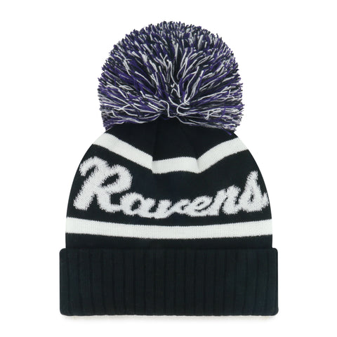 BALTIMORE RAVENS SPIRITED '47 CUFF KNIT WOMENS