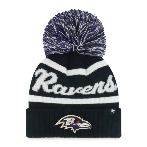 BALTIMORE RAVENS SPIRITED '47 CUFF KNIT WOMENS