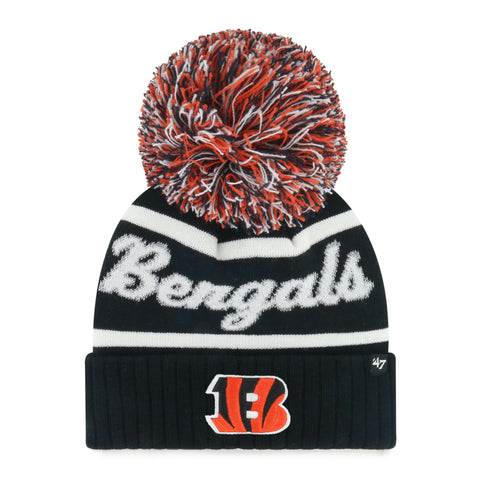 CINCINNATI BENGALS SPIRITED '47 CUFF KNIT WOMENS