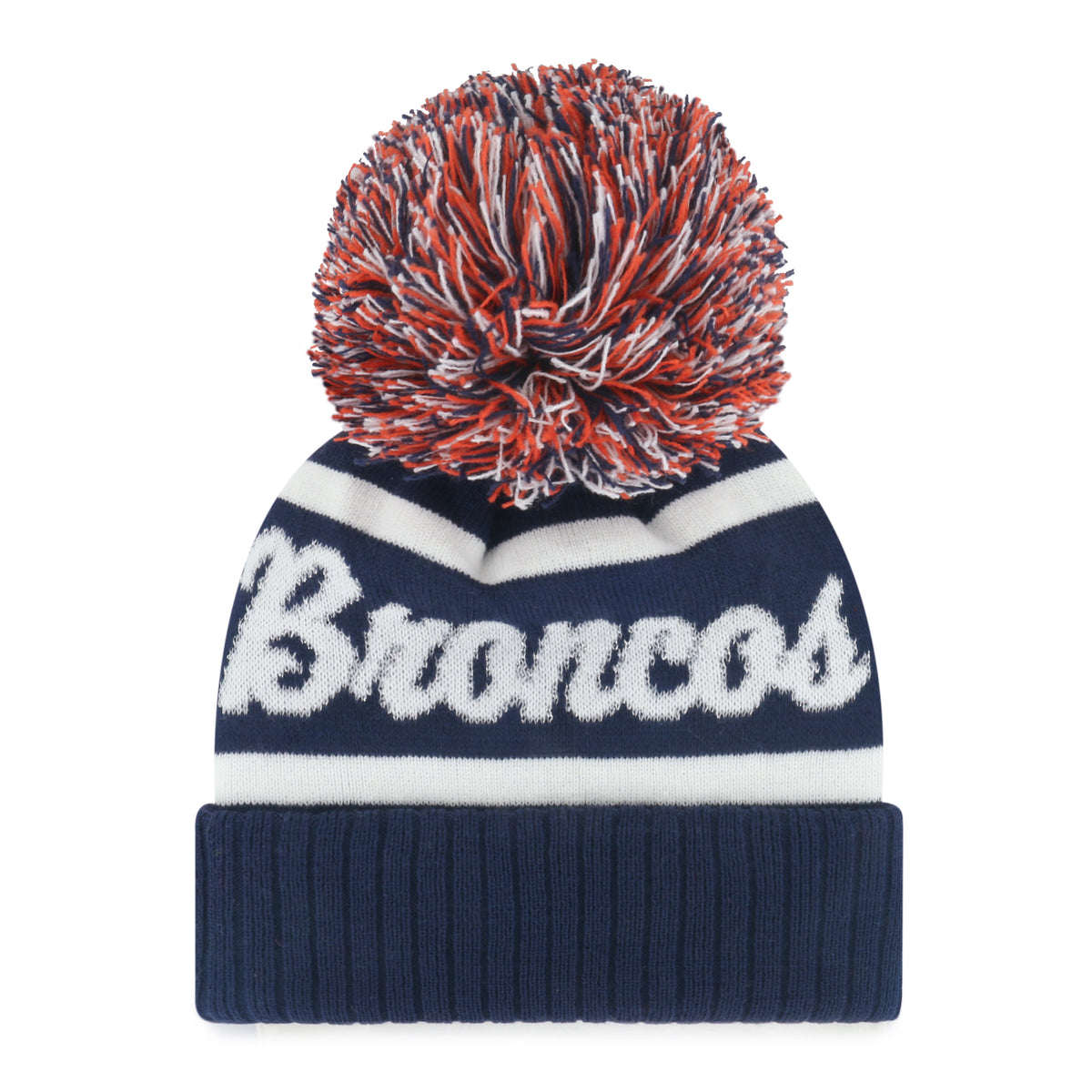 DENVER BRONCOS SPIRITED '47 CUFF KNIT WOMENS