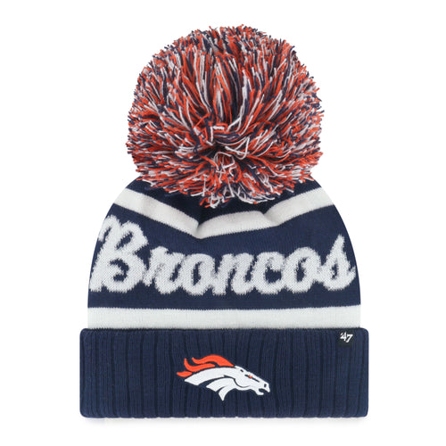 DENVER BRONCOS SPIRITED '47 CUFF KNIT WOMENS