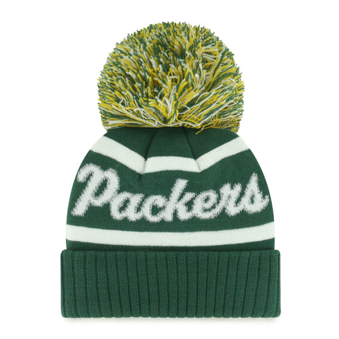GREEN BAY PACKERS SPIRITED '47 CUFF KNIT WOMENS