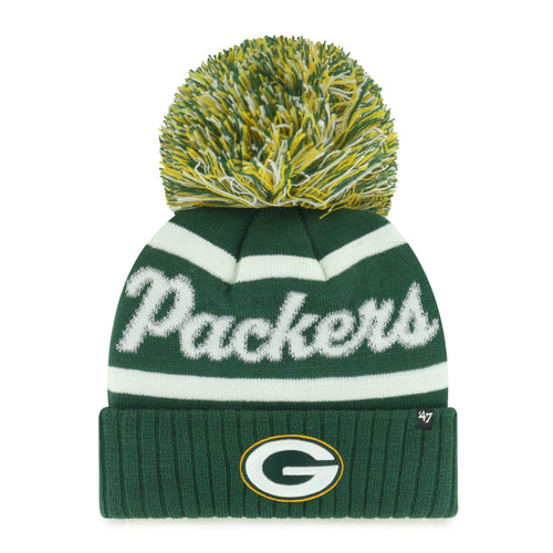 GREEN BAY PACKERS SPIRITED '47 CUFF KNIT WOMENS