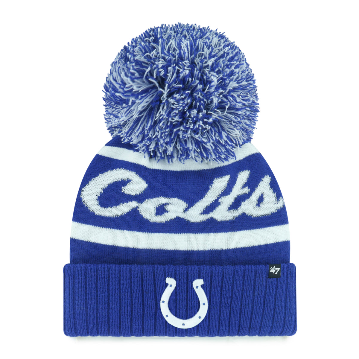 INDIANAPOLIS COLTS SPIRITED '47 CUFF KNIT WOMENS