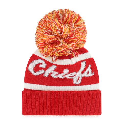 KANSAS CITY CHIEFS SPIRITED '47 CUFF KNIT WOMENS