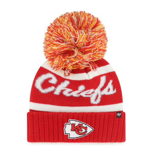 KANSAS CITY CHIEFS SPIRITED '47 CUFF KNIT WOMENS