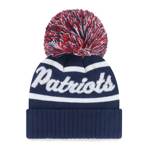 NEW ENGLAND PATRIOTS SPIRITED '47 CUFF KNIT WOMENS