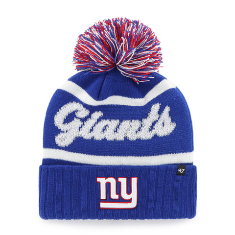 NEW YORK GIANTS SPIRITED '47 CUFF KNIT WOMENS
