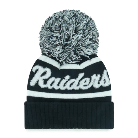 LAS VEGAS RAIDERS SPIRITED '47 CUFF KNIT WOMENS