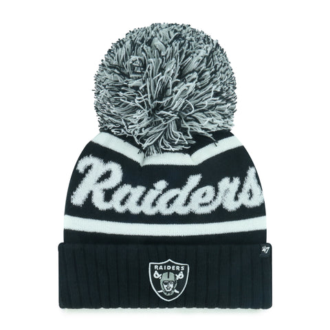 LAS VEGAS RAIDERS SPIRITED '47 CUFF KNIT WOMENS