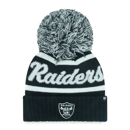 LAS VEGAS RAIDERS SPIRITED '47 CUFF KNIT WOMENS