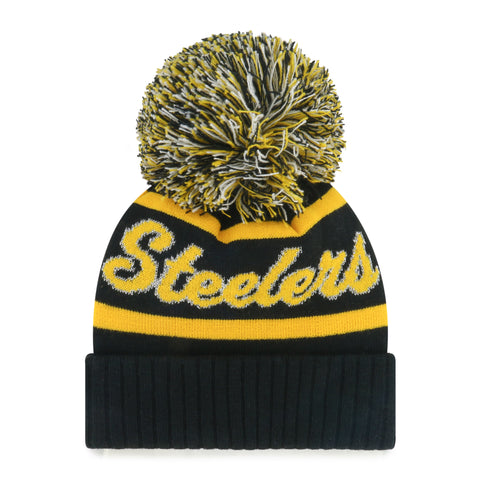 PITTSBURGH STEELERS SPIRITED '47 CUFF KNIT WOMENS