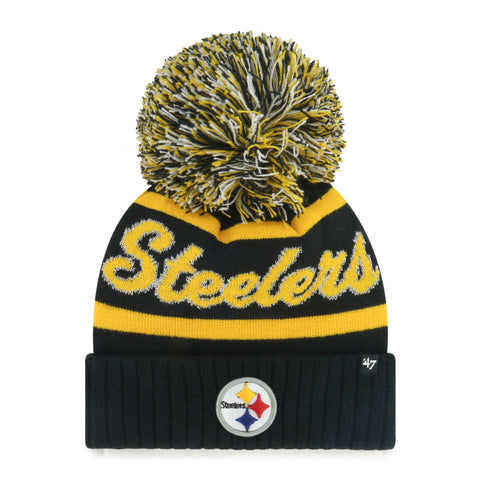 PITTSBURGH STEELERS SPIRITED '47 CUFF KNIT WOMENS