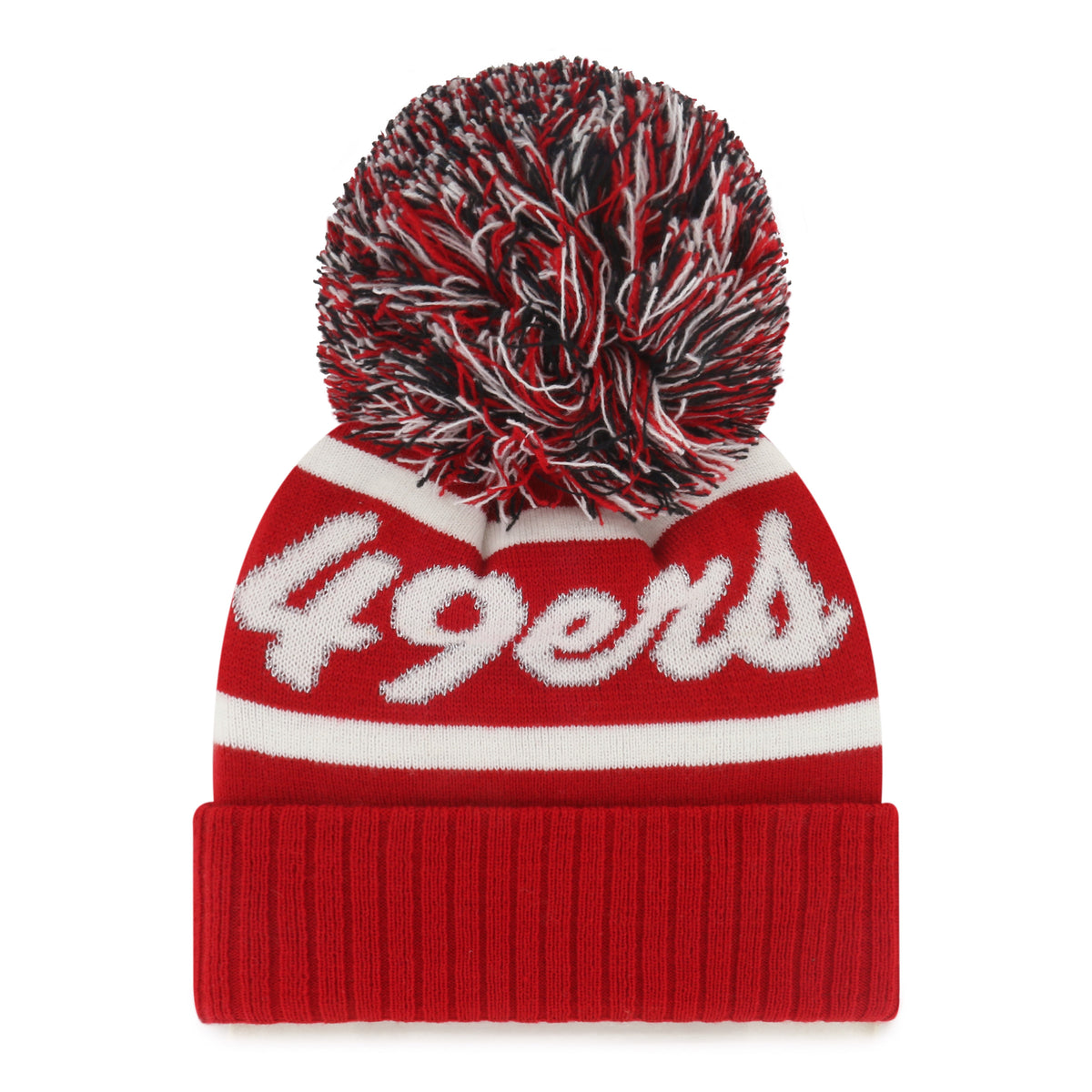 SAN FRANCISCO 49ERS SPIRITED '47 CUFF KNIT WOMENS
