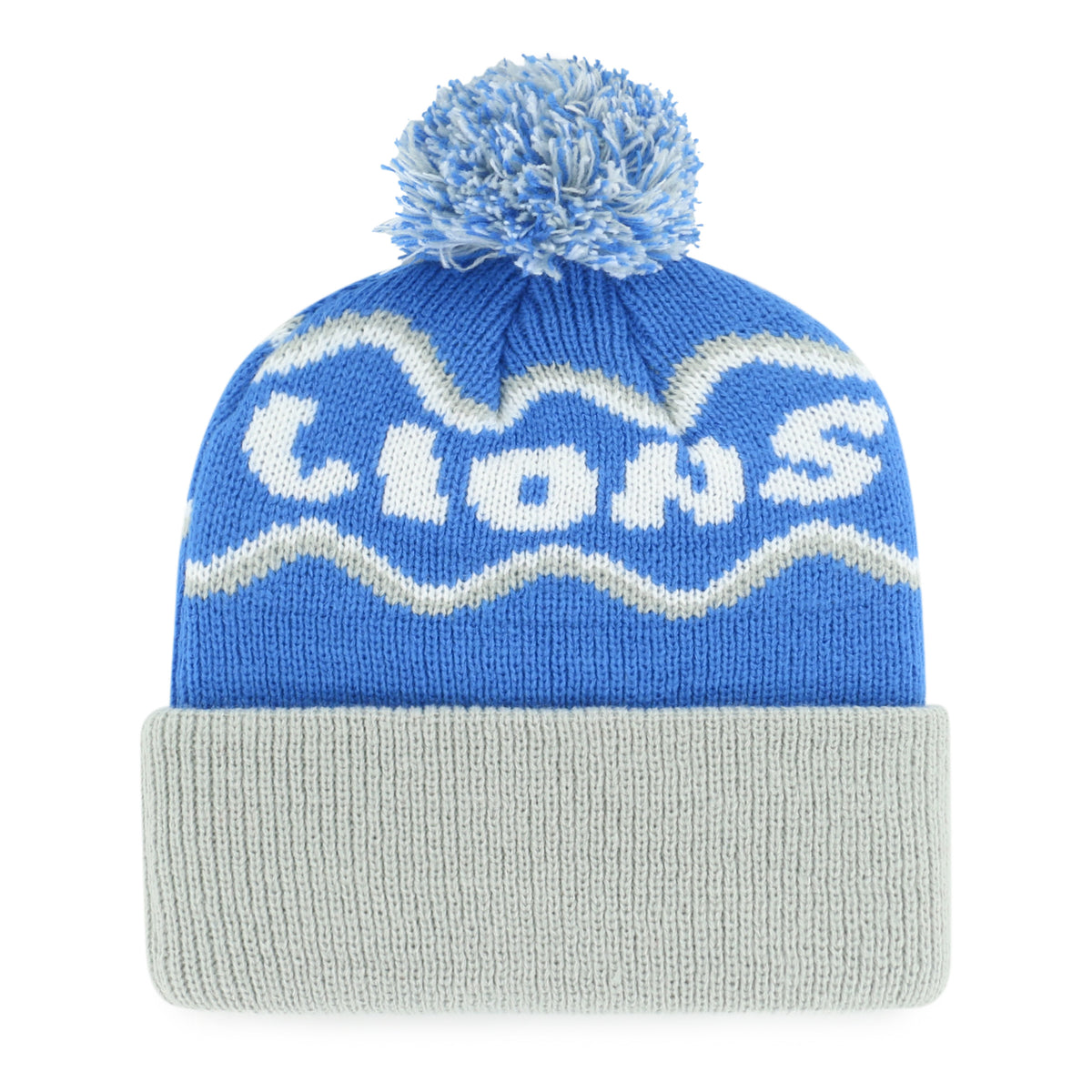 DETROIT LIONS SQUIGGLE SCRIPT '47 KID'S CUFF KNIT