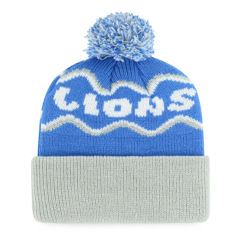 DETROIT LIONS SQUIGGLE SCRIPT '47 KID'S CUFF KNIT