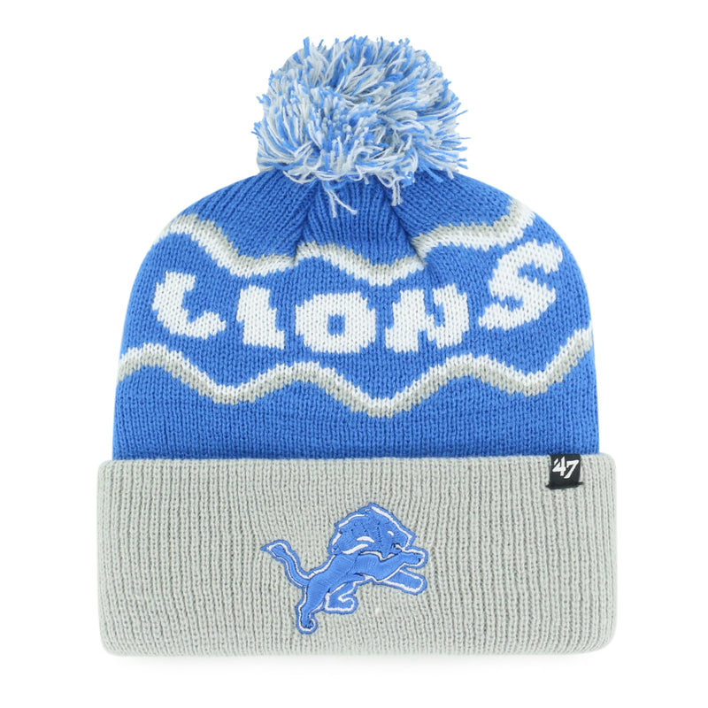 DETROIT LIONS SQUIGGLE SCRIPT '47 KID'S CUFF KNIT