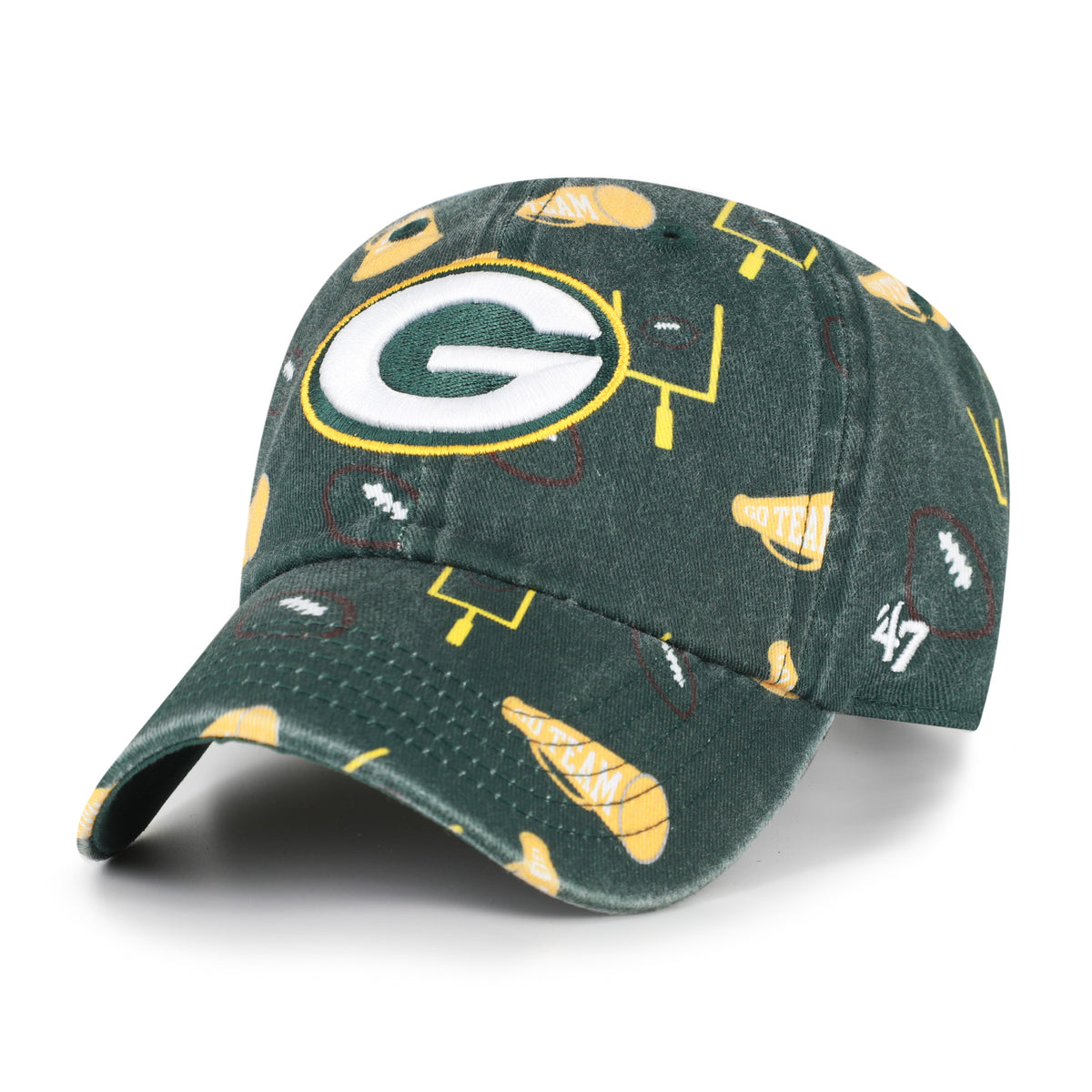 GREEN BAY PACKERS STOMPING GROUND 47 CLEAN UP