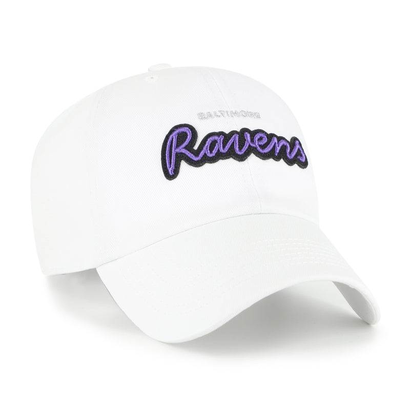 BALTIMORE RAVENS TRENDY SCRIPT 47 CLEAN UP