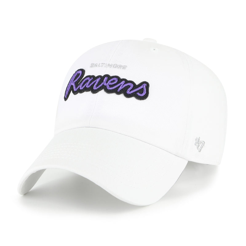 BALTIMORE RAVENS TRENDY SCRIPT 47 CLEAN UP