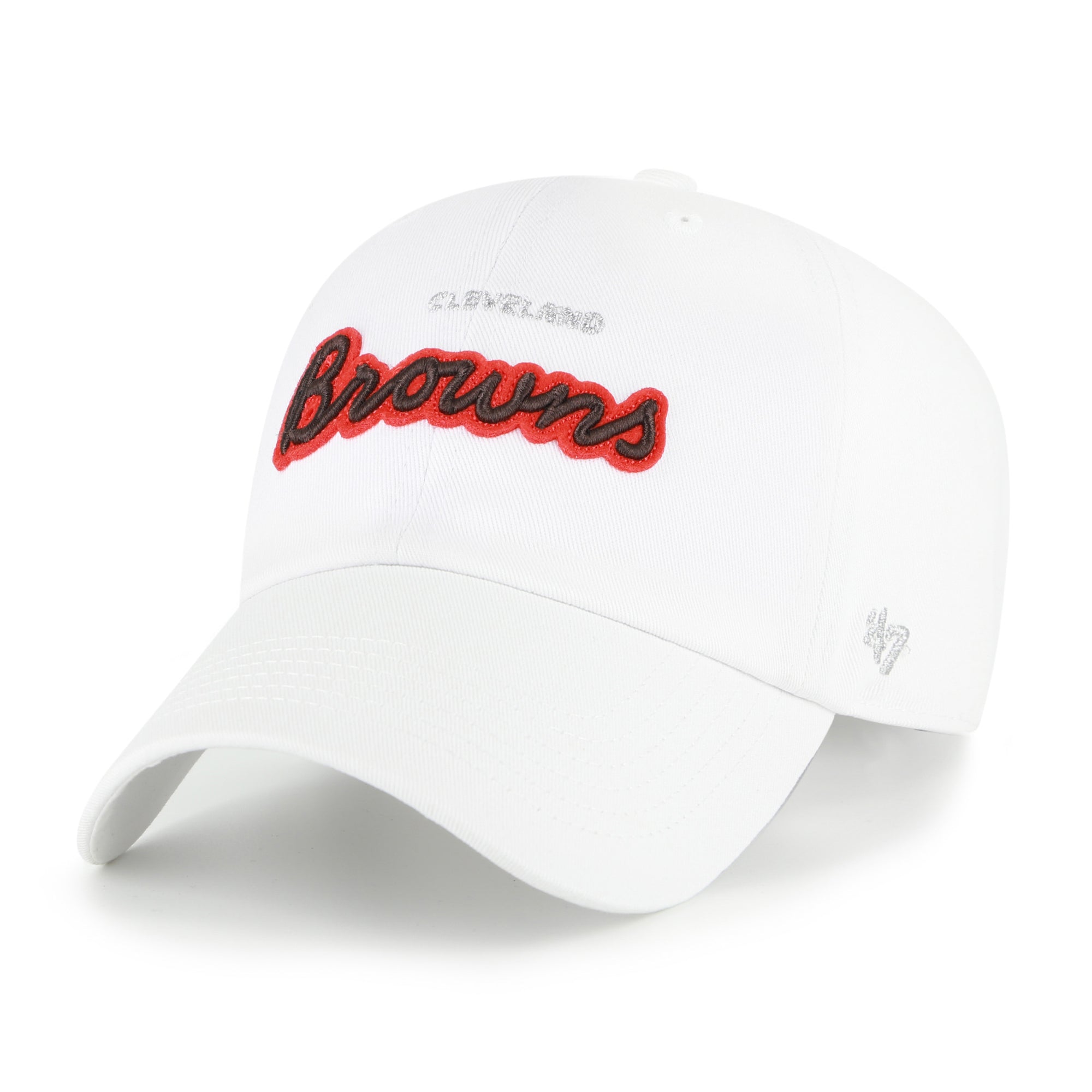 CLEVELAND BROWNS TRENDY SCRIPT '47 WOMEN'S CLEAN UP