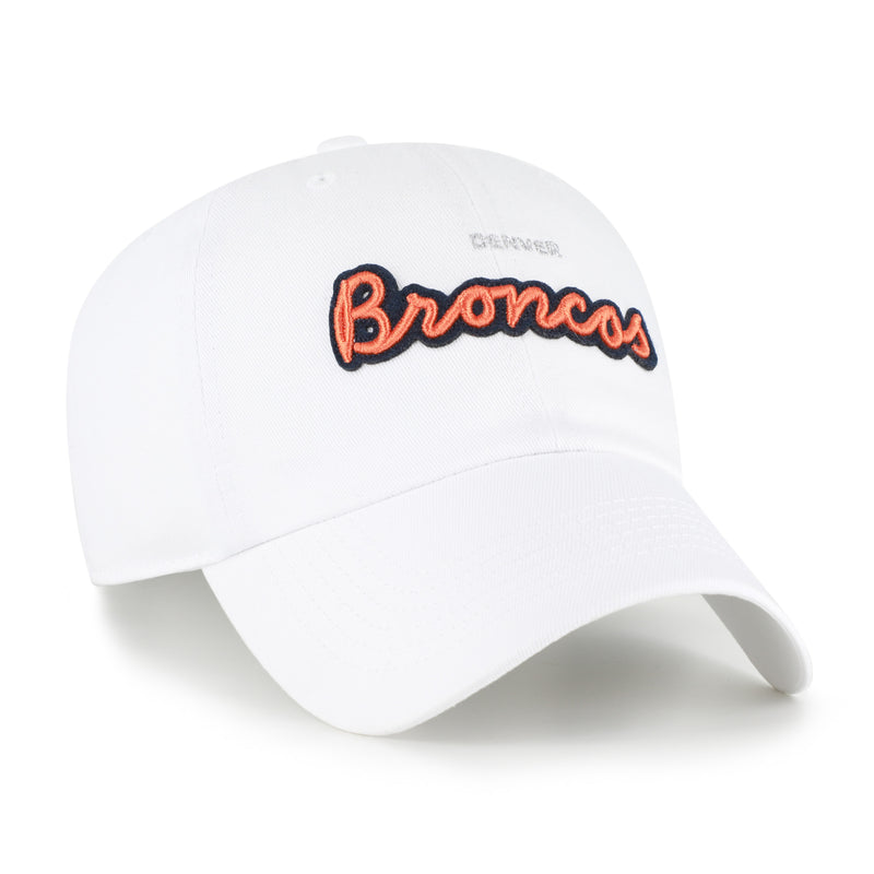 DENVER BRONCOS TRENDY SCRIPT '47 WOMEN'S CLEAN UP