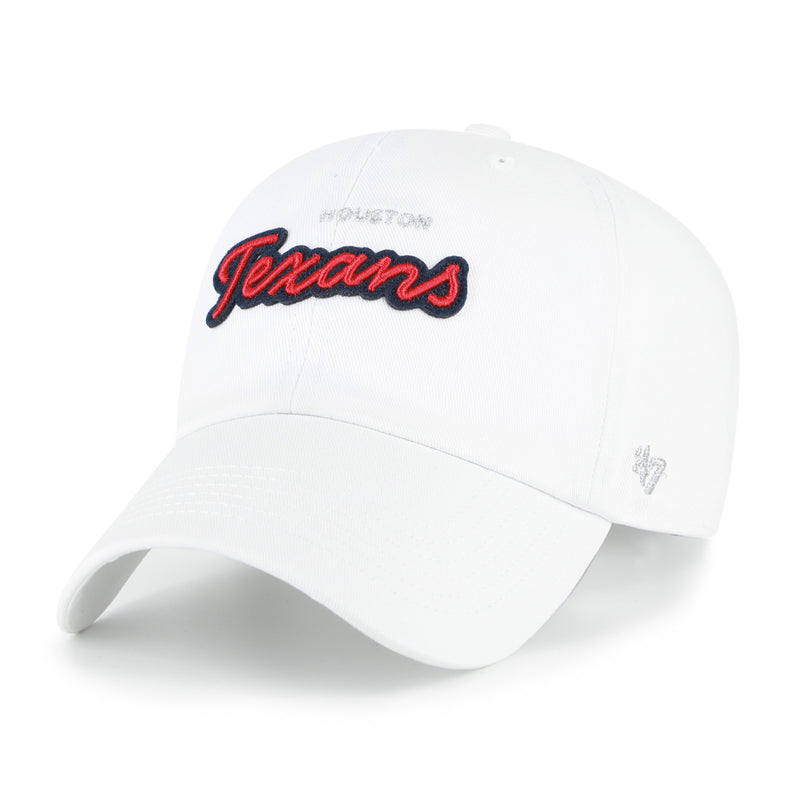 HOUSTON TEXANS TRENDY SCRIPT '47 WOMEN'S CLEAN UP