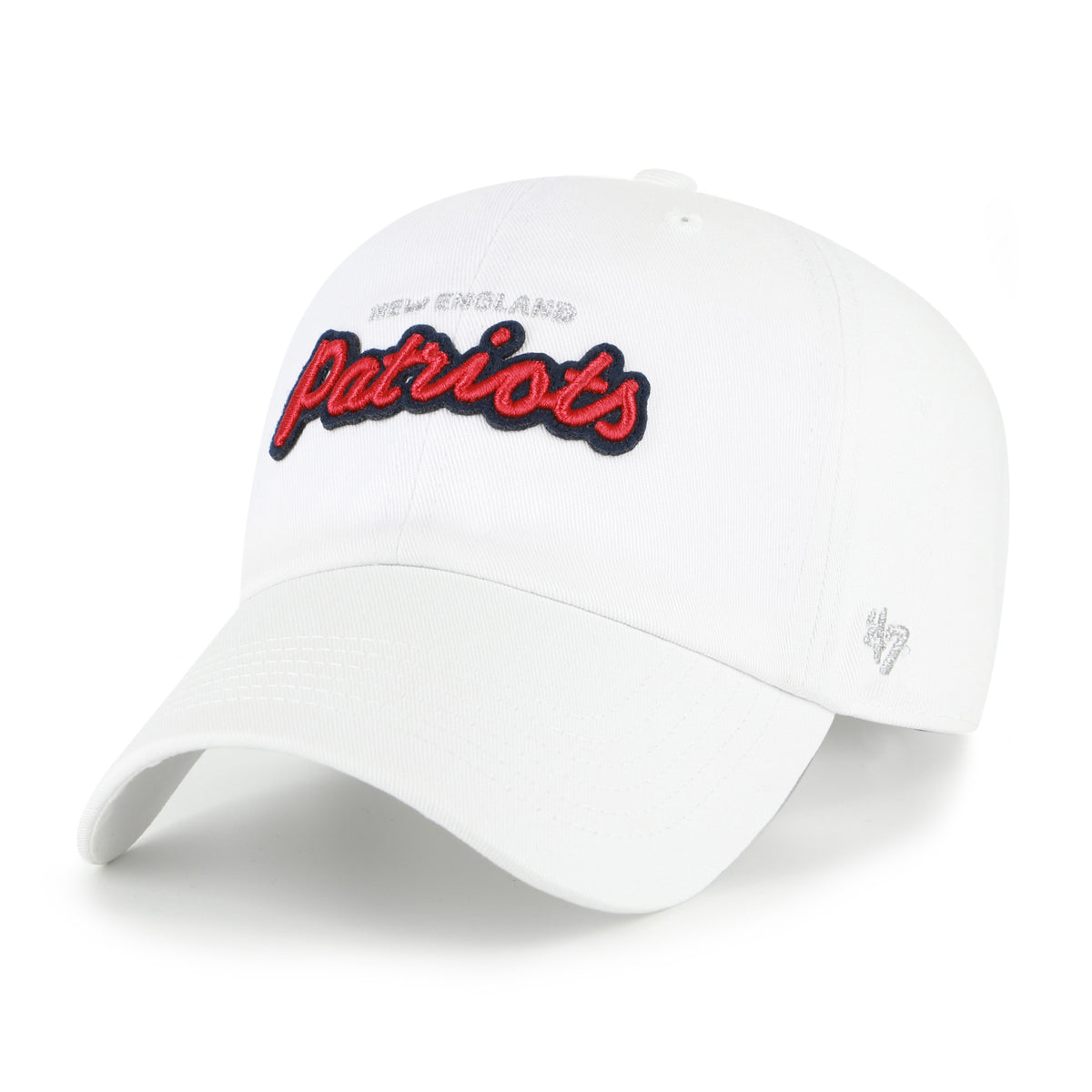 NEW ENGLAND PATRIOTS TRENDY SCRIPT '47 WOMENS CLEAN UP