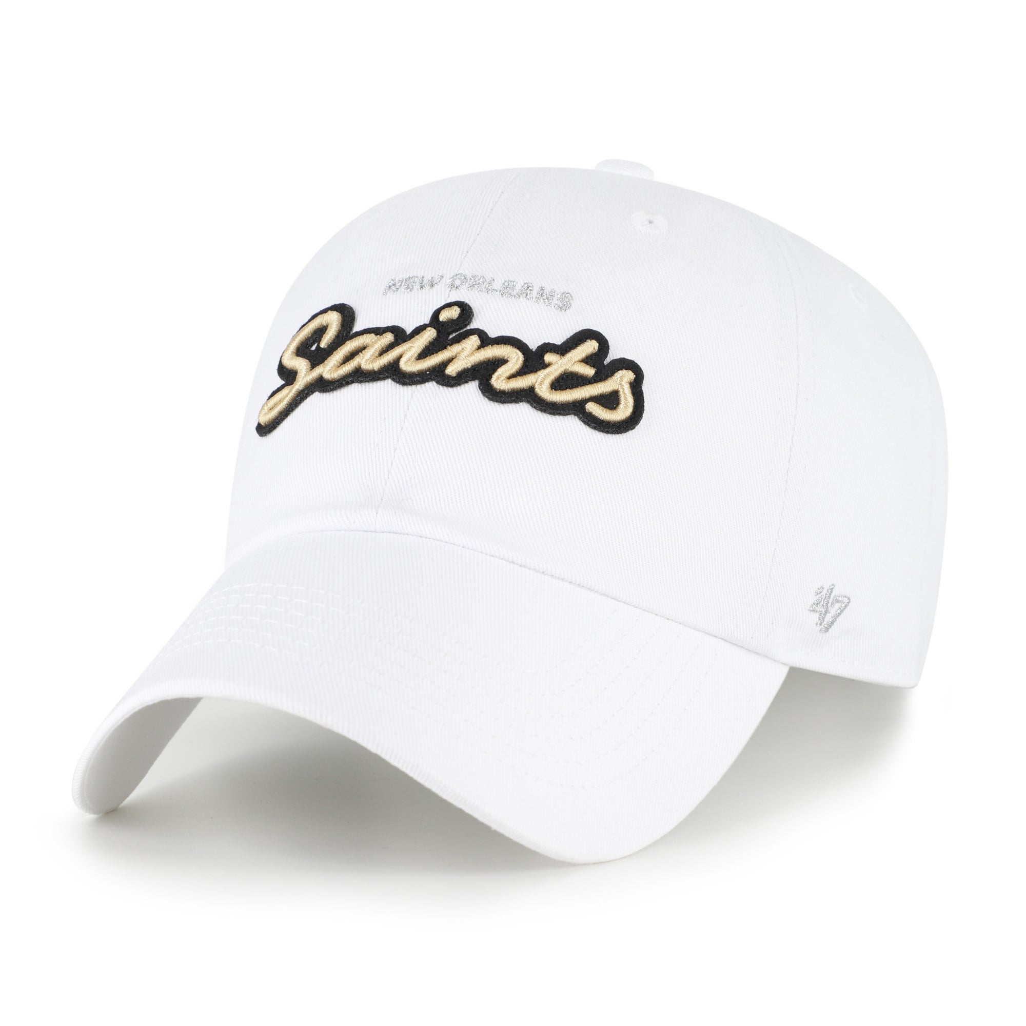 NEW ORLEANS SAINTS TRENDY SCRIPT '47 WOMEN'S CLEAN UP