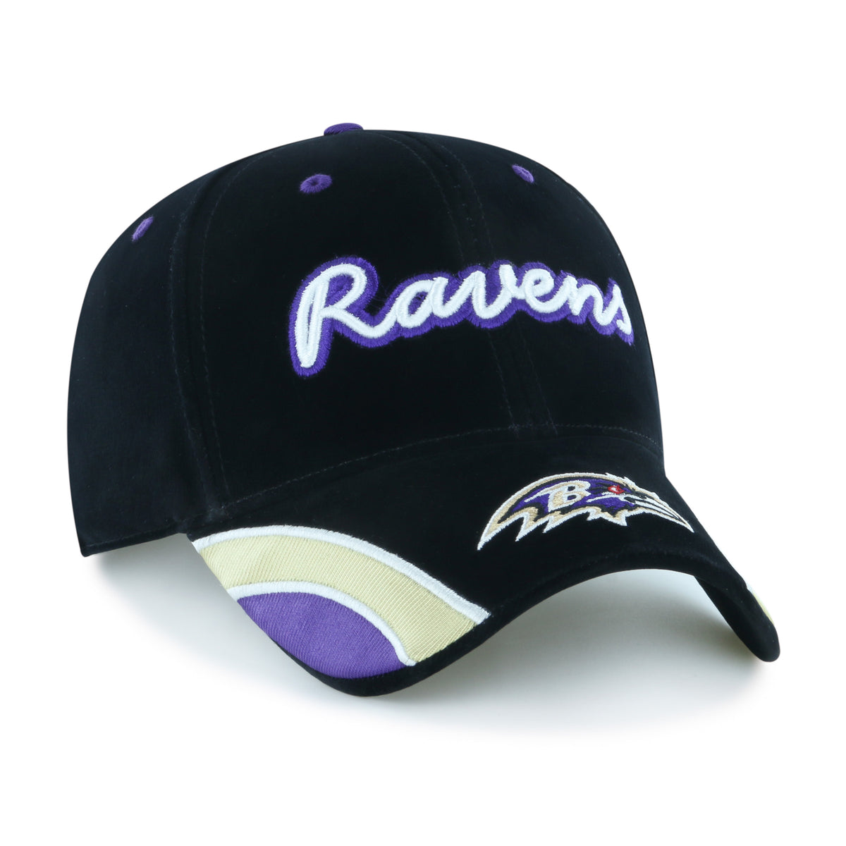 BALTIMORE RAVENS VELVET DENIM SCRIPT '47 WOMEN'S  MVP