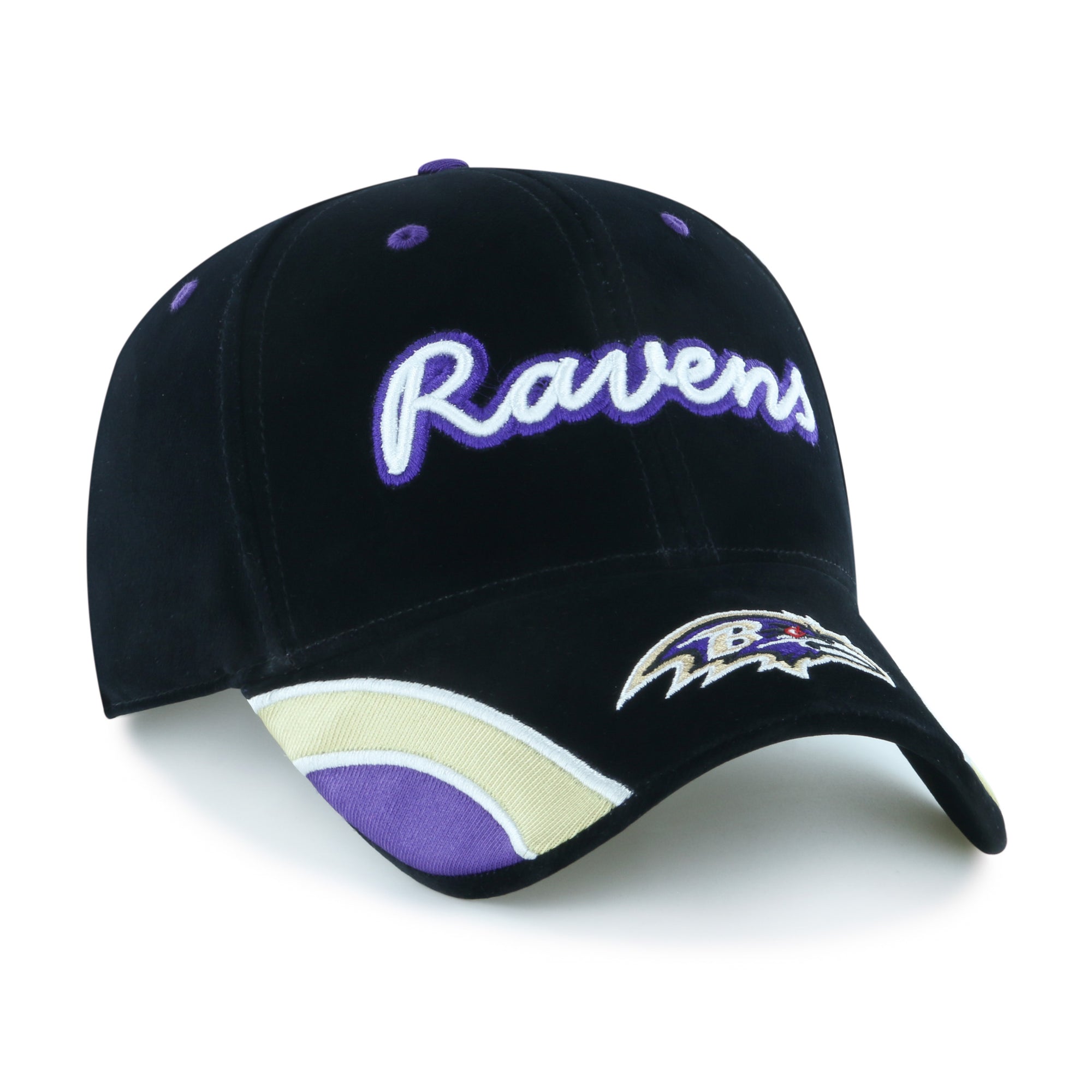 BALTIMORE RAVENS VELVET DENIM SCRIPT '47 WOMEN'S  MVP