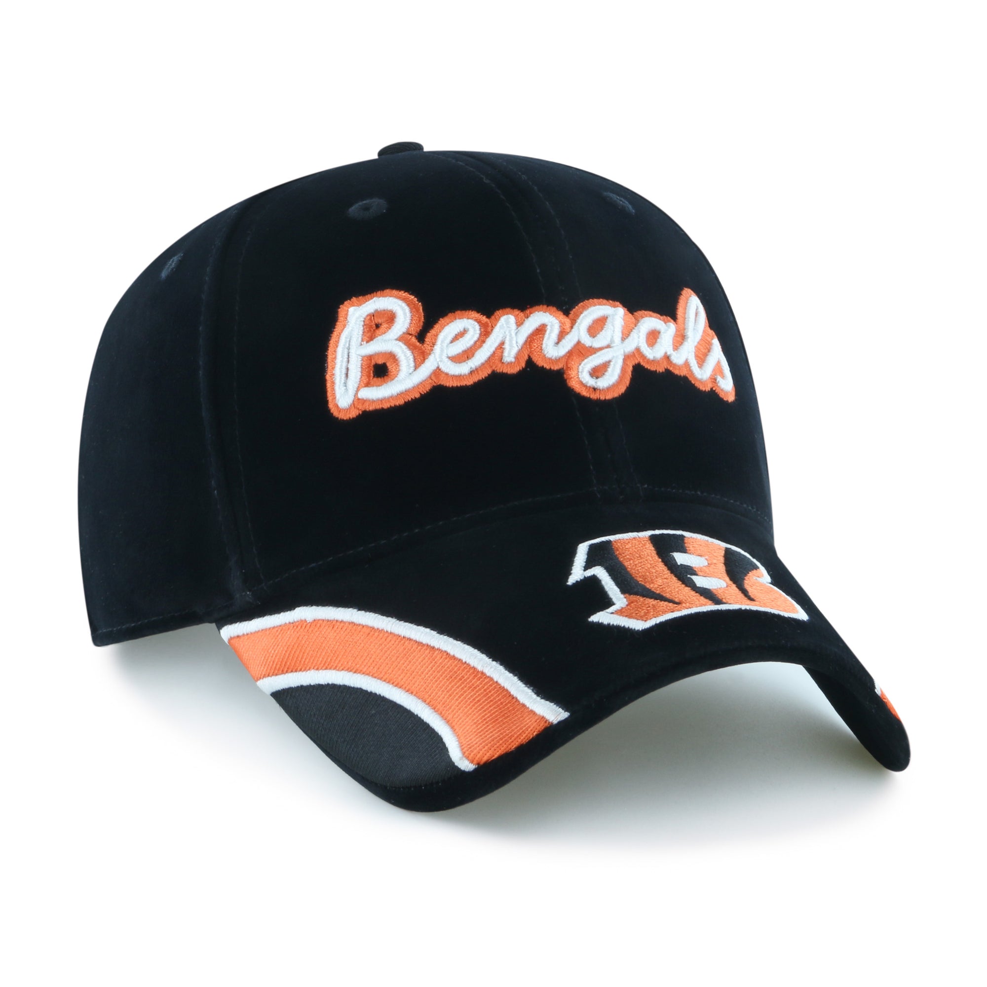 CINCINNATI BENGALS VELVET DENIM SCRIPT '47 WOMEN'S MVP