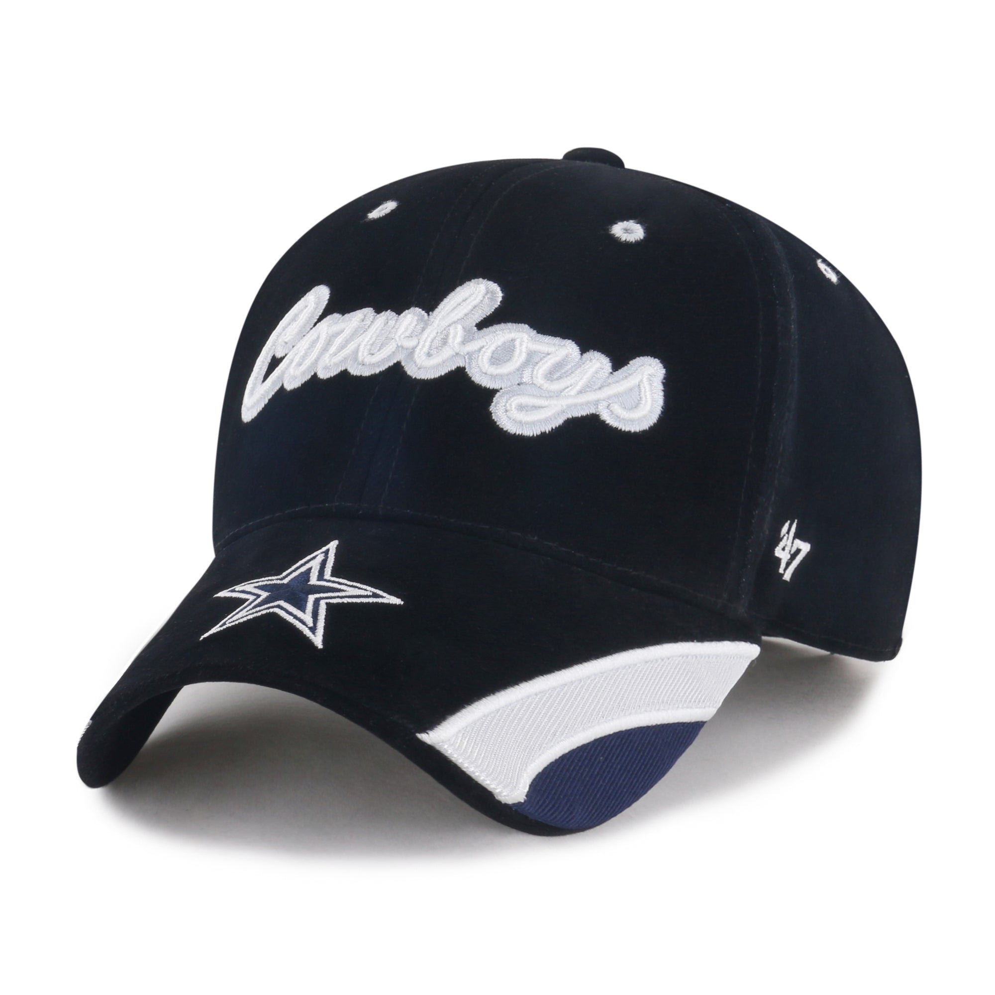 DALLAS COWBOYS VELVET DENIM SCRIPT '47 WOMEN'S MVP