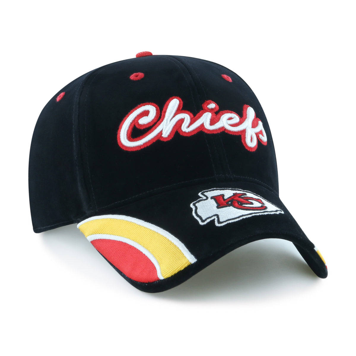 KANSAS CITY CHIEFS VELVET DENIM SCRIPT '47 WOMEN'S MVP
