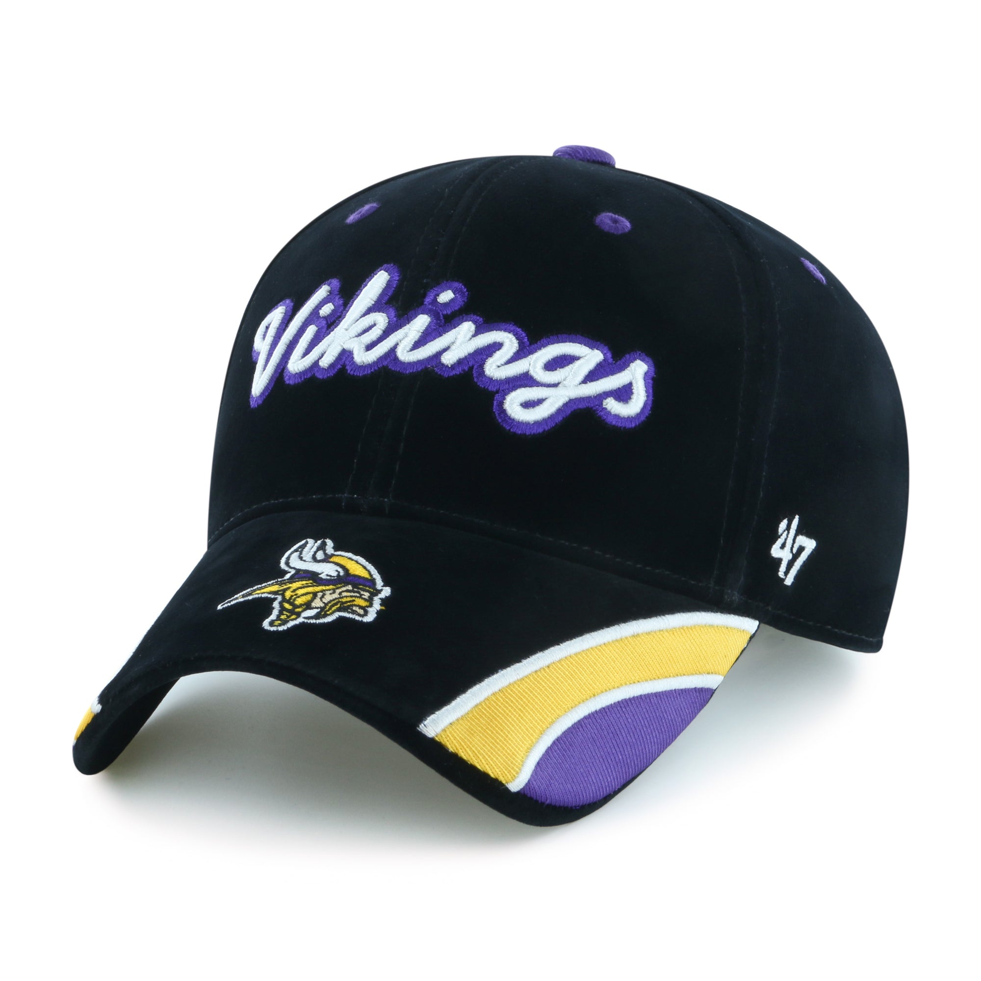 MINNESOTA VIKINGS VELVET DENIM SCRIPT '47 WOMEN'S MVP