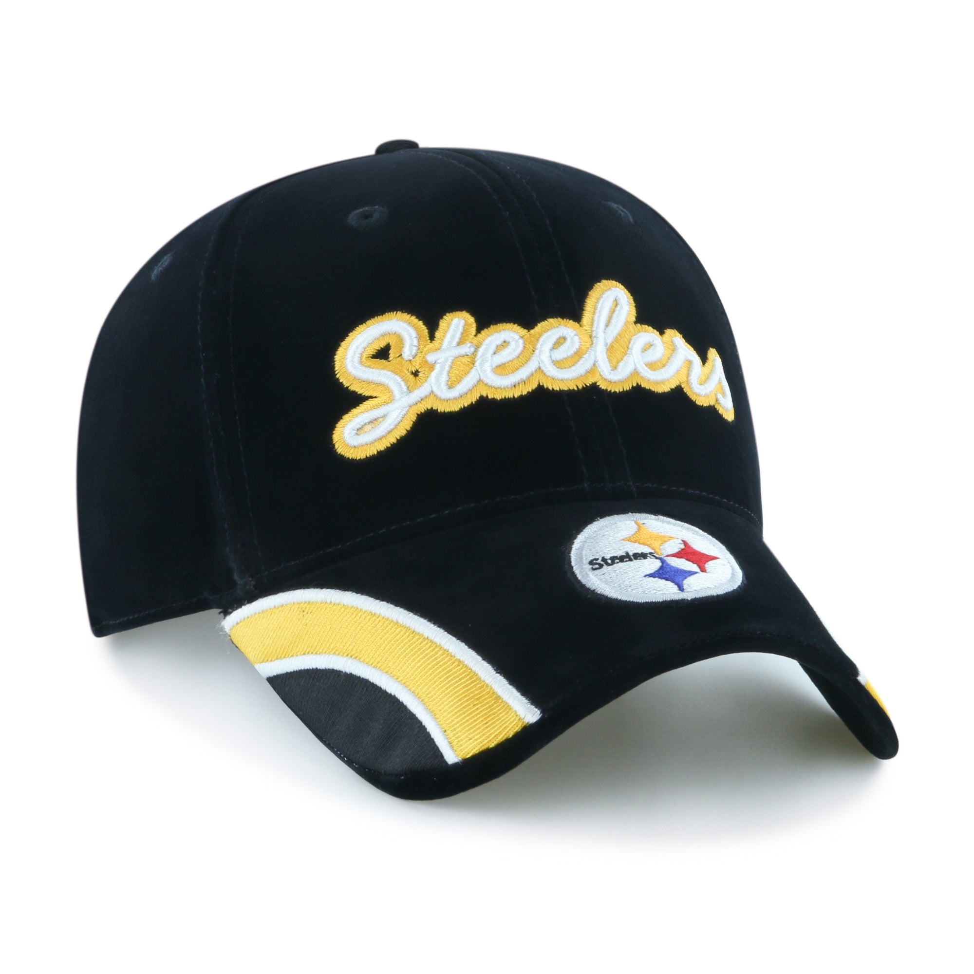 PITTSBURGH STEELERS VELVET DENIM SCRIPT '47 WOMEN'S MVP