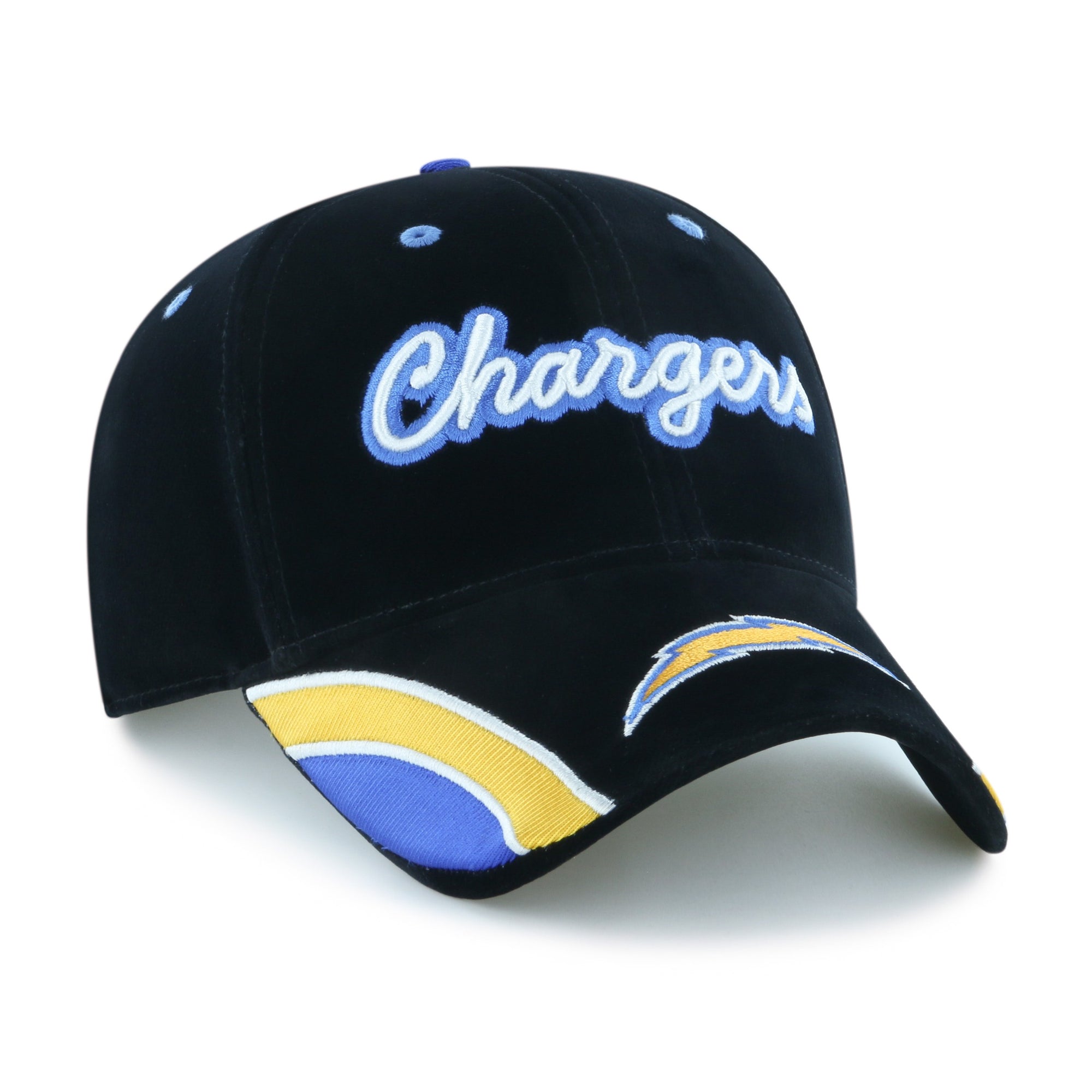 LOS ANGELES CHARGERS VELVET DENIM SCRIPT '47 WOMEN'S MVP