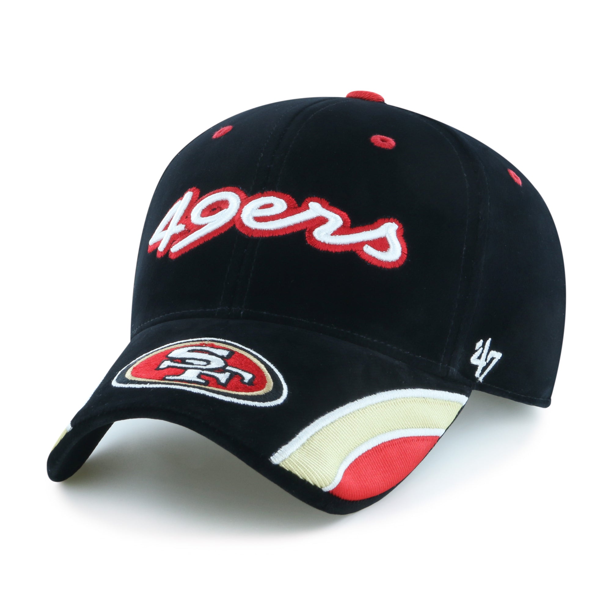 SAN FRANCISCO 49ERS VELVET DENIM SCRIPT '47 WOMEN'S MVP