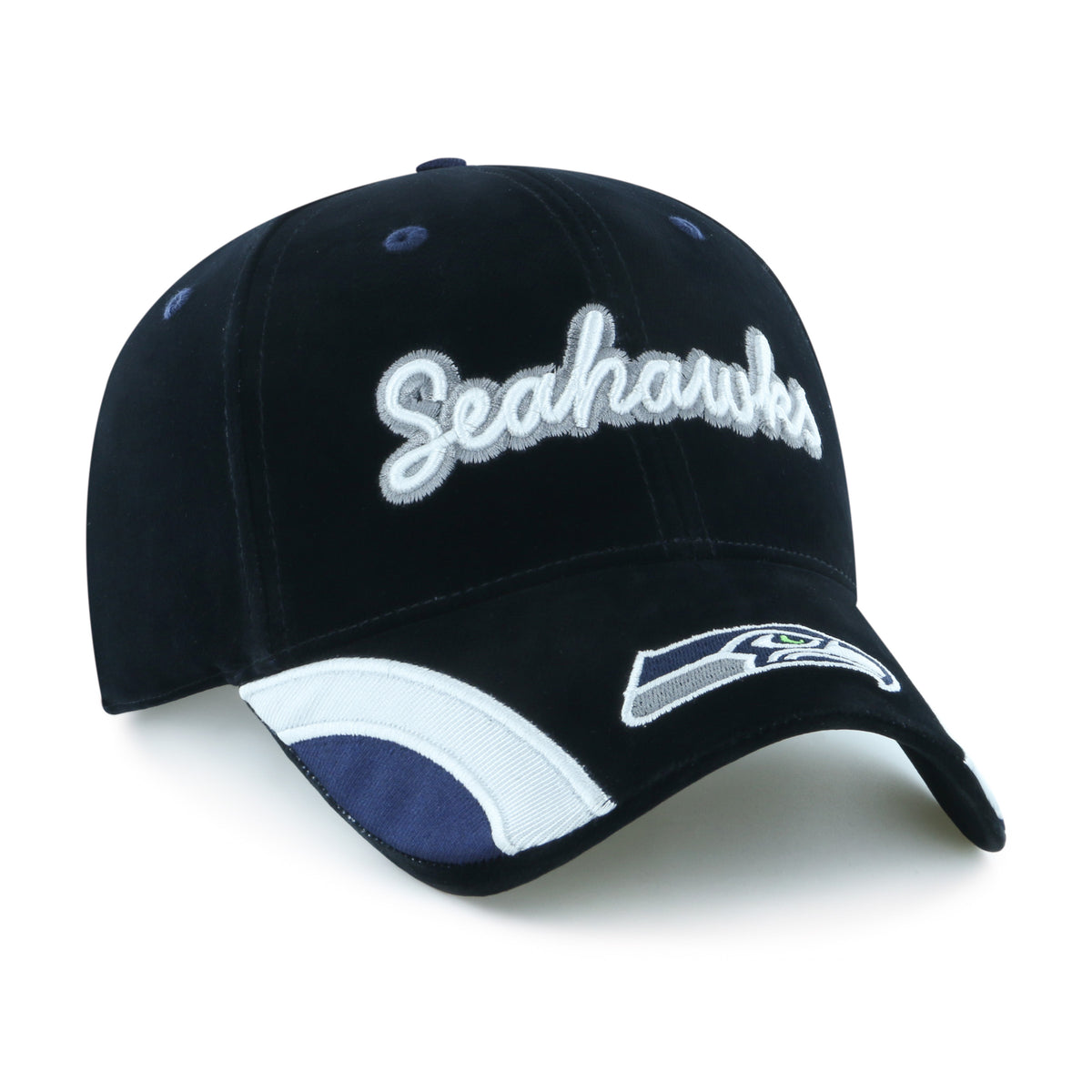 SEATTLE SEAHAWKS VELVET DENIM SCRIPT '47 WOMEN'S MVP