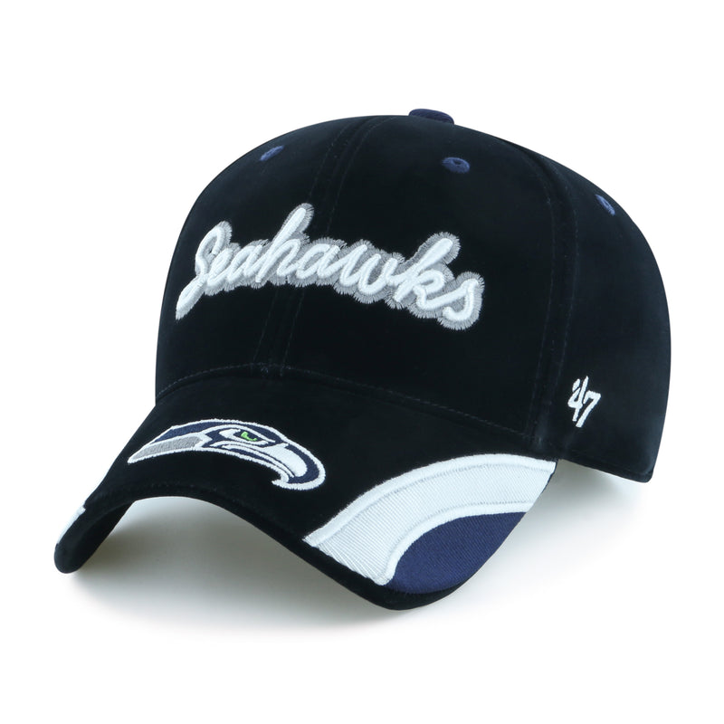 SEATTLE SEAHAWKS VELVET DENIM SCRIPT '47 WOMEN'S MVP
