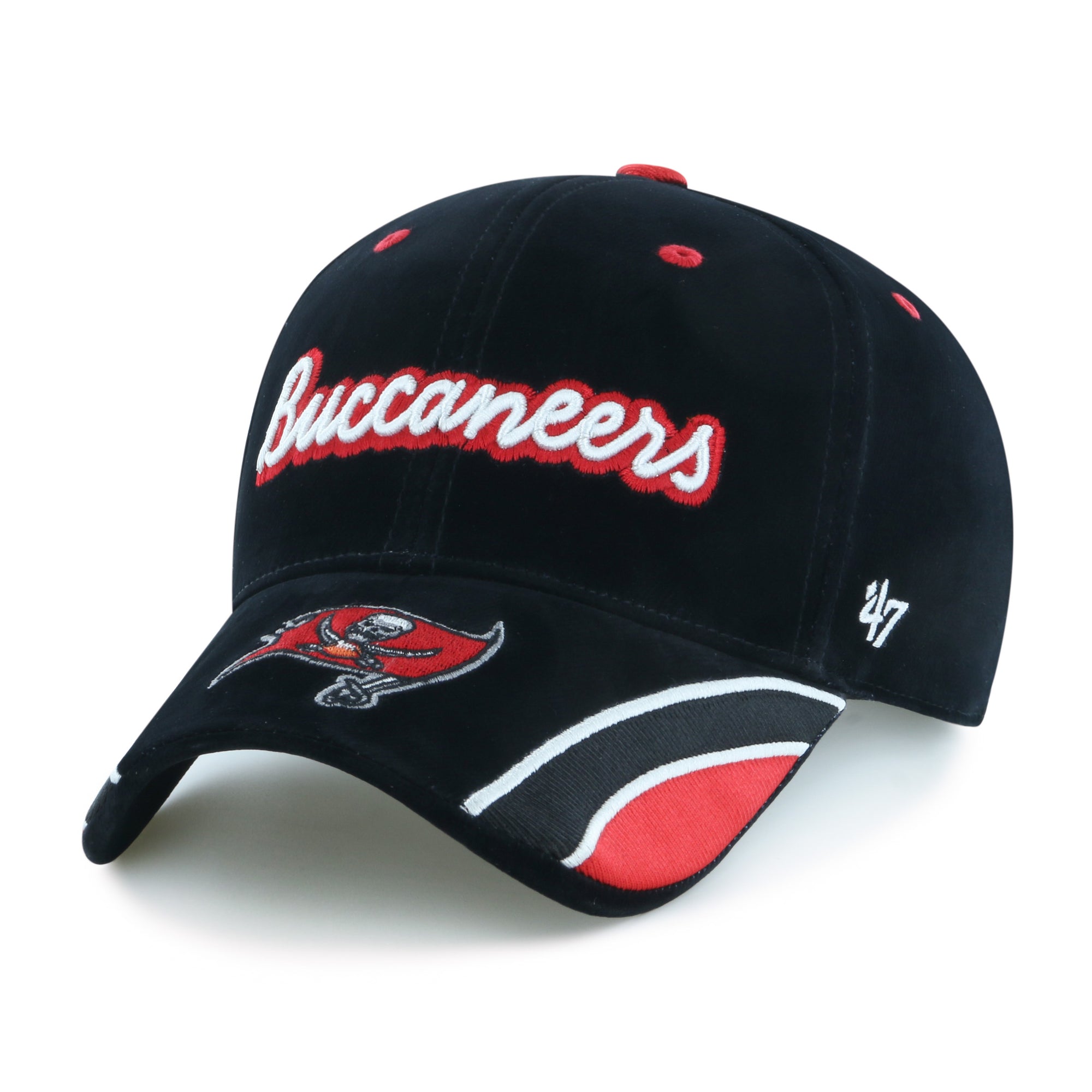 TAMPA BAY BUCCANEERS VELVET DENIM SCRIPT '47 WOMEN'S MVP